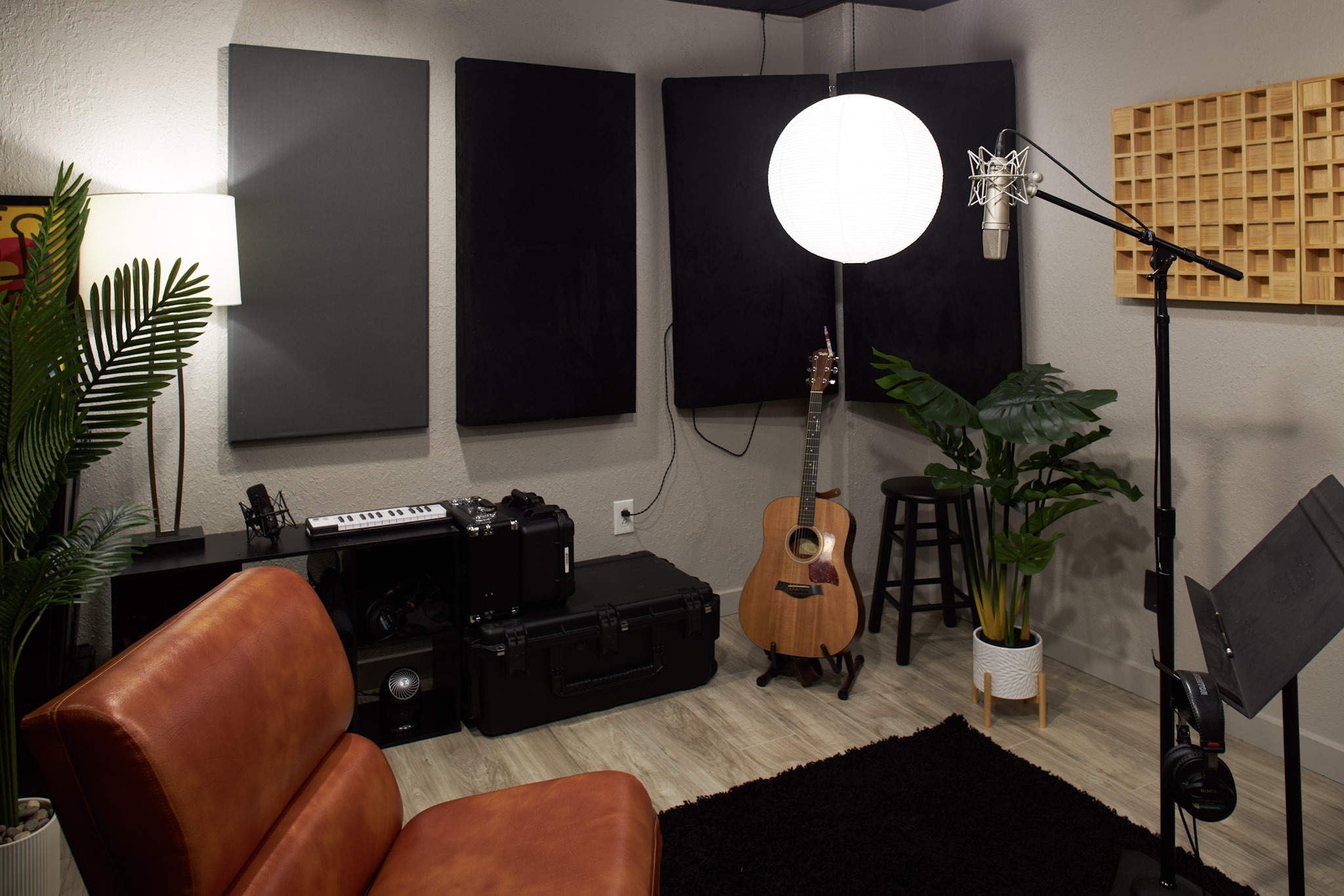 Vocal booth lounge